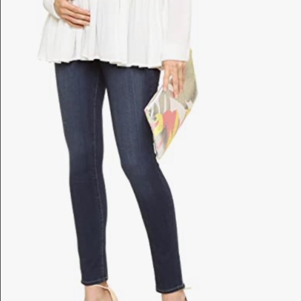 paige verdugo ultra skinny maternity jeans full panel - size 29